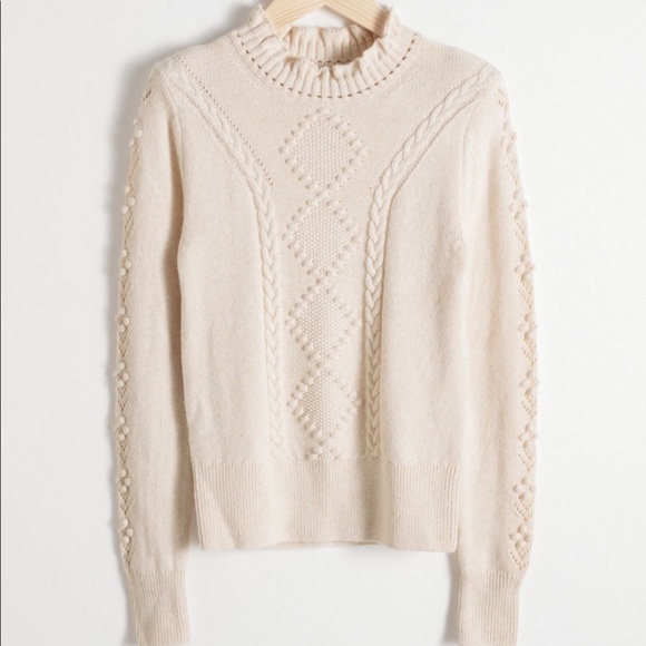 Cable Knit Bobble Sweater | Poshmark